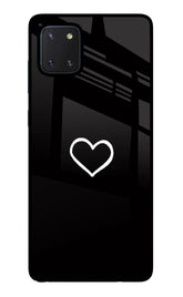 Heart Samsung Note 10 Lite Glass Case